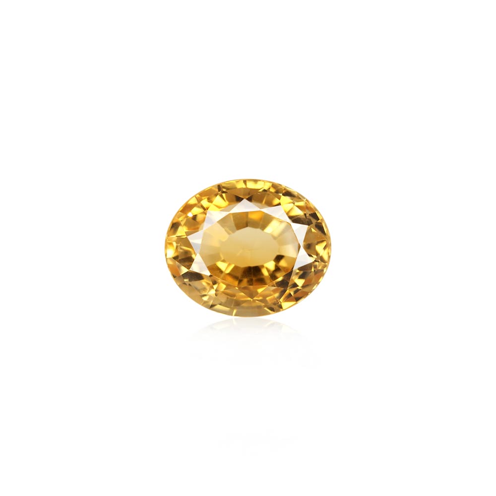 Loupe Clean Genuine Citrine Oval Cut Gemstone