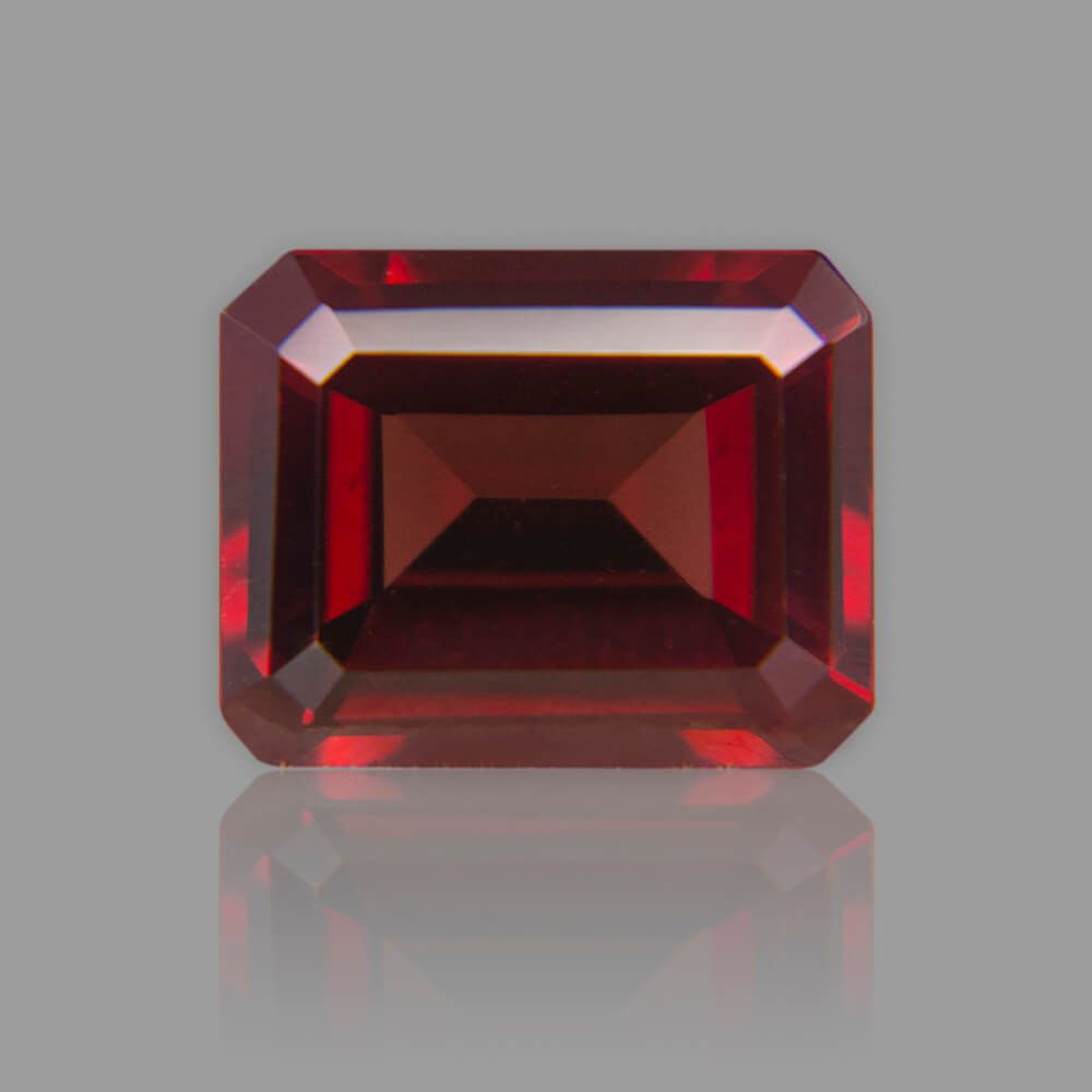 Loupe Clean Natural Garnet Cut Gemstone