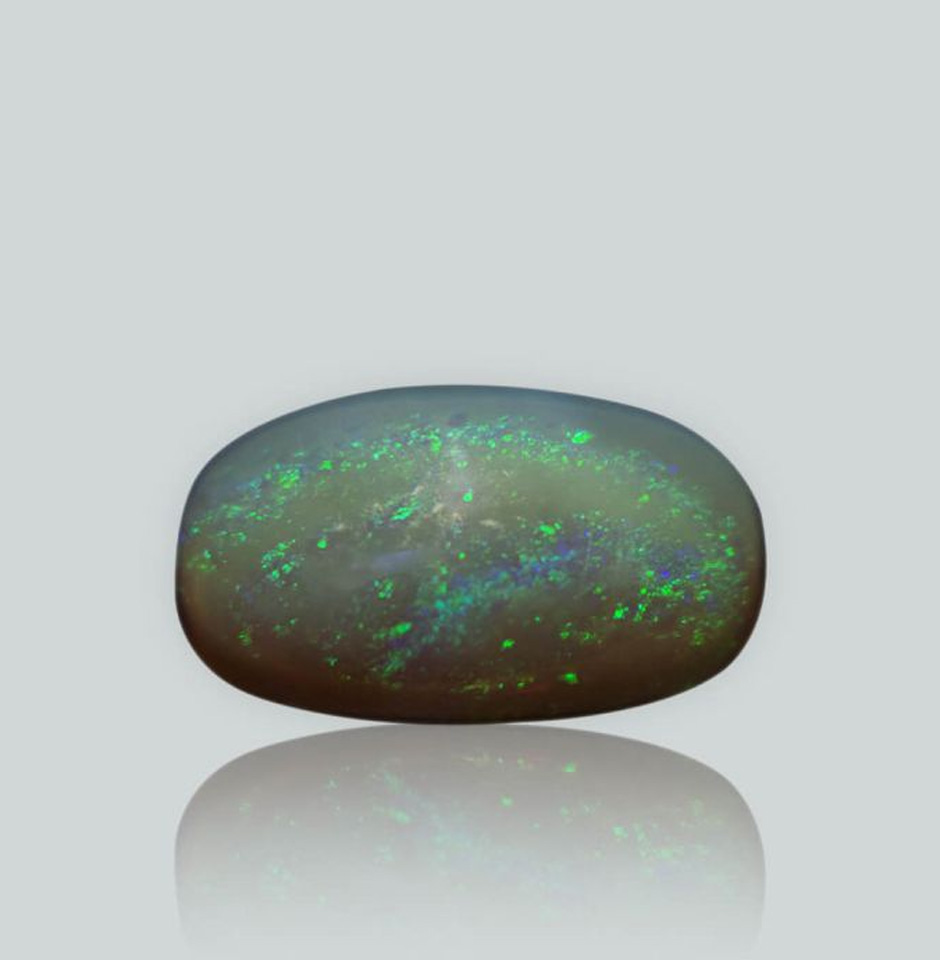 10.59 Carat Natural Australian Opal Oval Cabochon