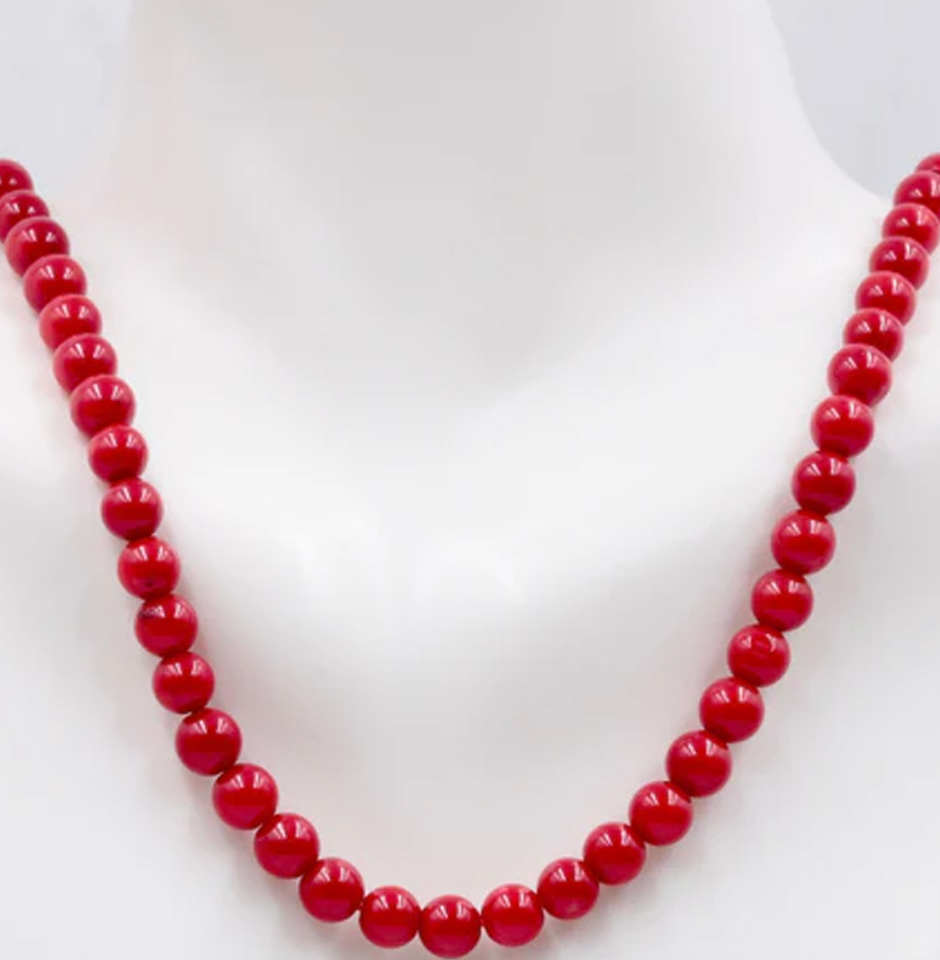 Coral Natural Coral Coral Beads Coral Necklace