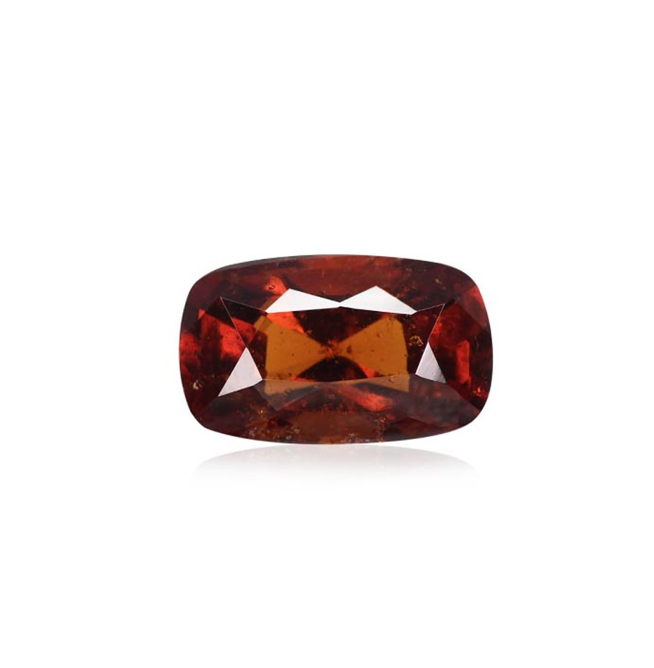 Natural Faceted Hessonite Garnet Gemstone