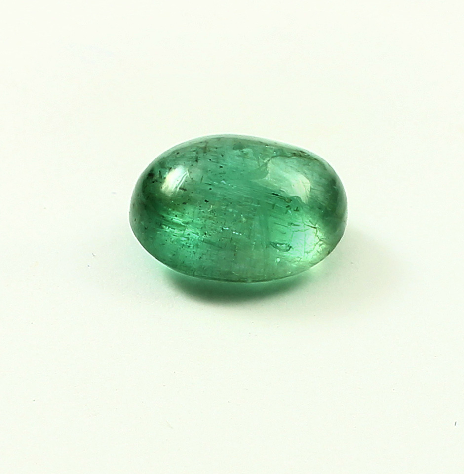 Natural Calibrated Emerald Cabochon