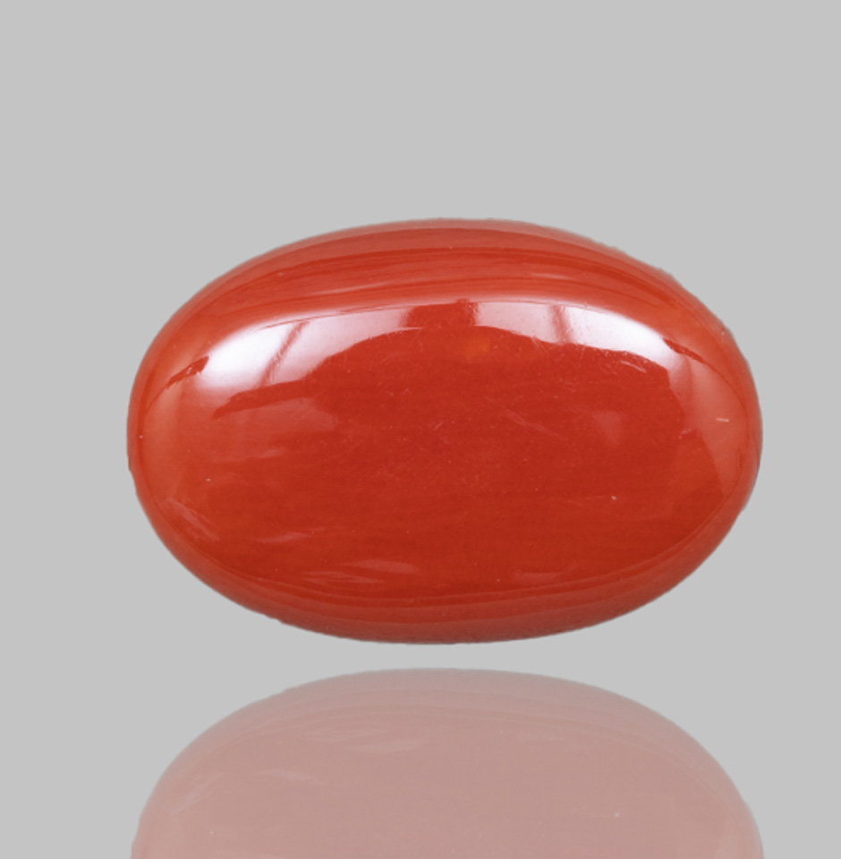 NATURAL RED CORAL 5.24 CARATS