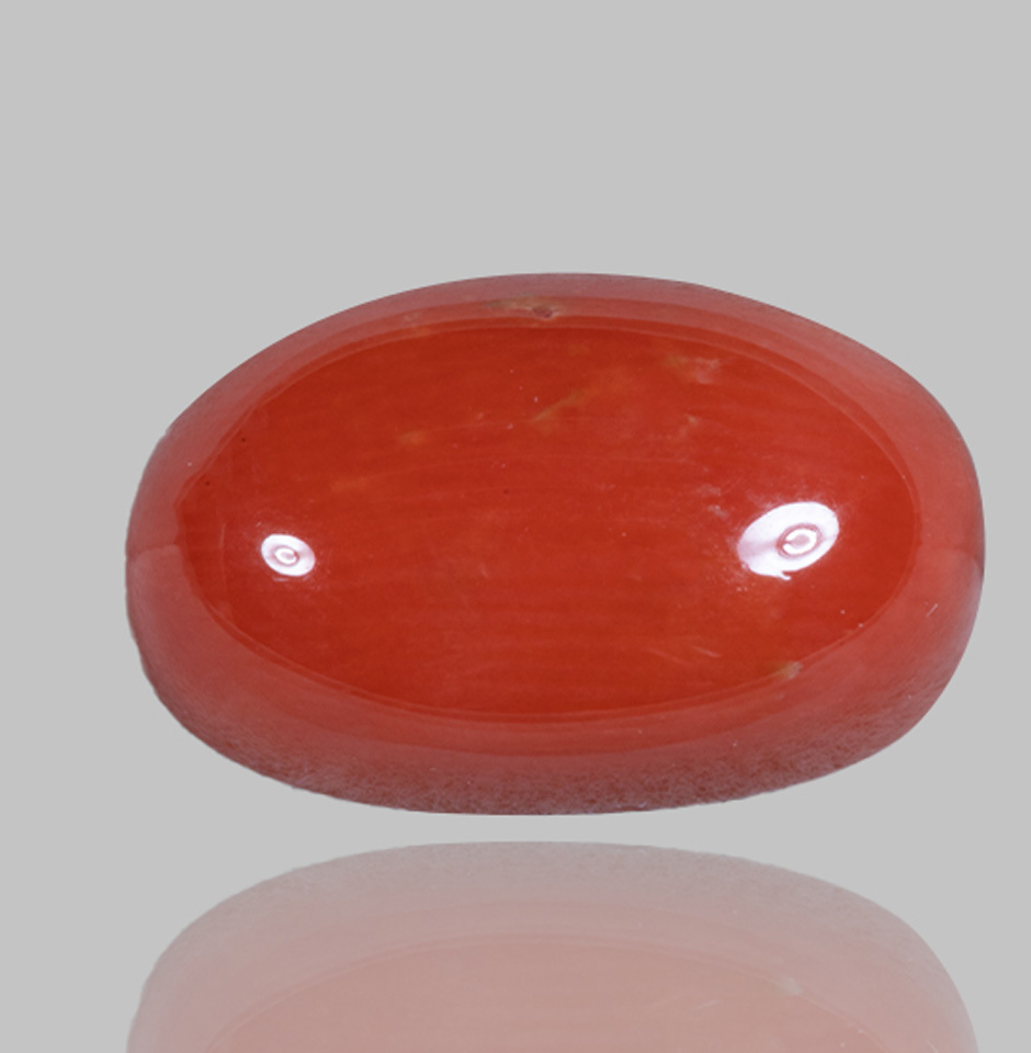 NATURAL RED CORAL 5.39 CARATS