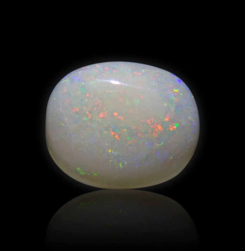 Best Quality Natural Rare Fire Australian Opal Cabochon