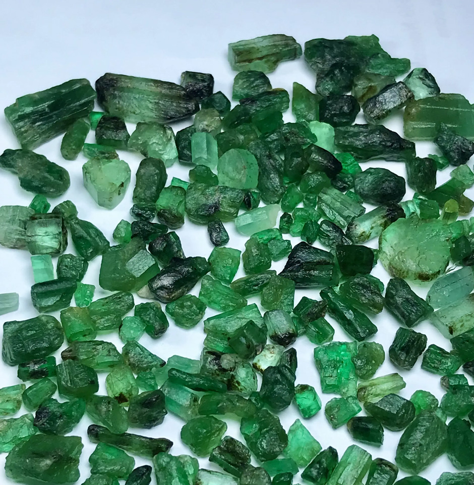 Commercial Quality Emerald Beads Rough