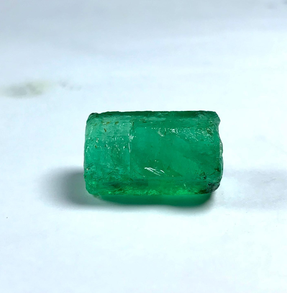 Good Size Focal Raw Emeralds from Zambia