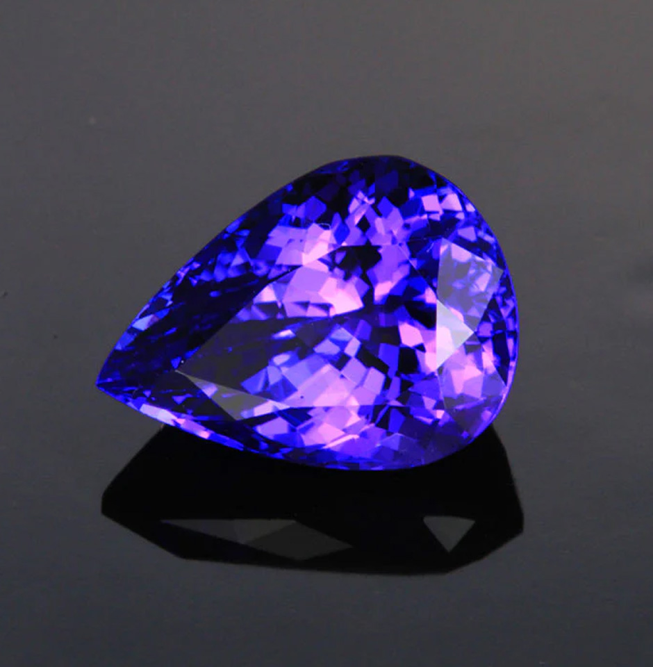 Loupe Clean Rare Natural Tanzanite Cut Gemstone