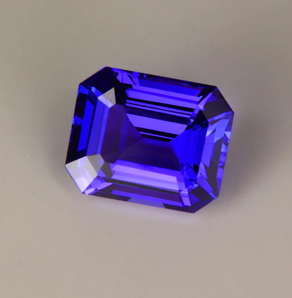 Loupe Clean Very Rare Tanzanite Cut Gemstone