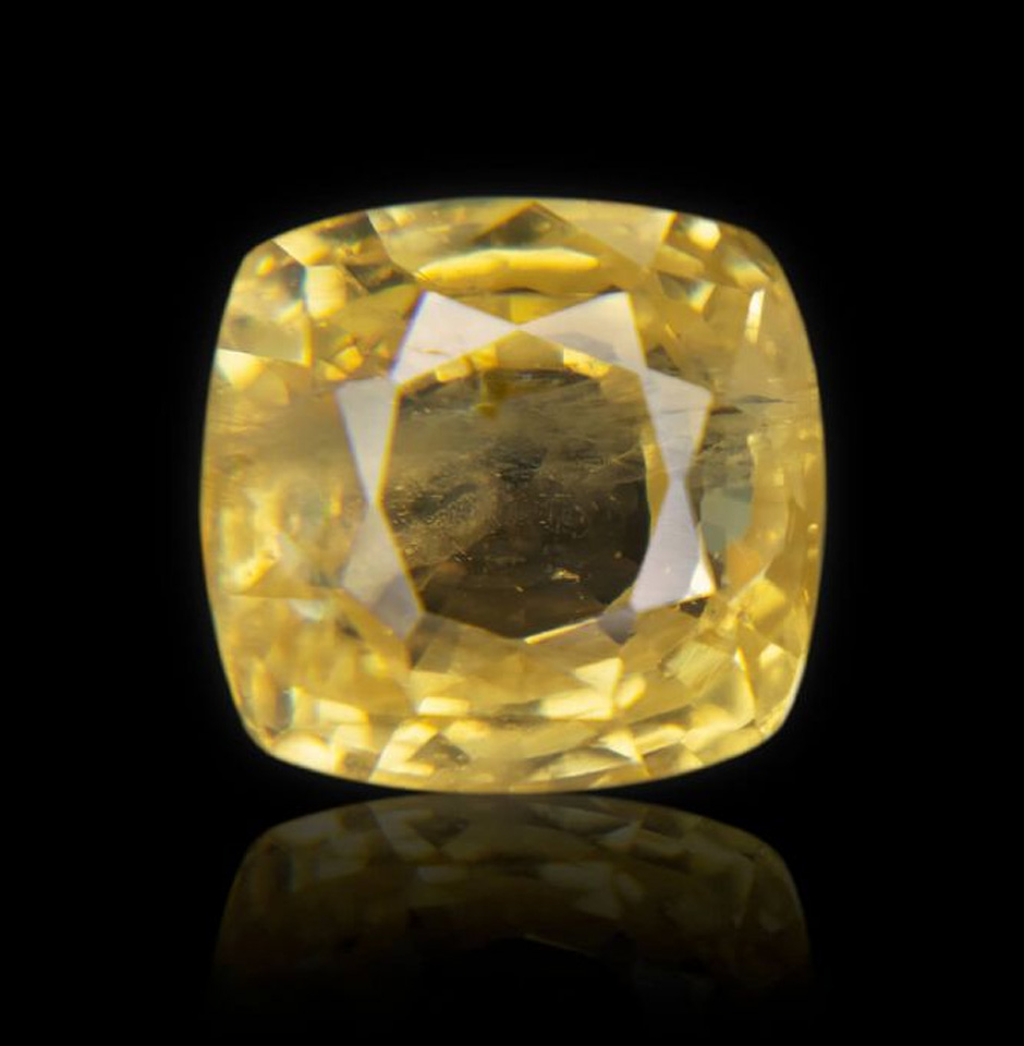 Precious Yellow Sapphire Gemstone